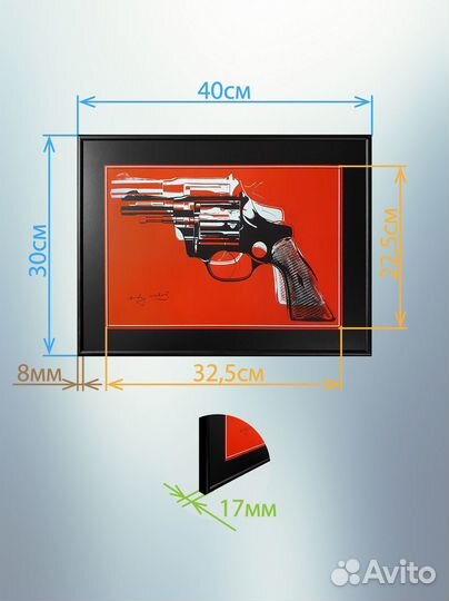 Репродукция работы Энди Уорхола 