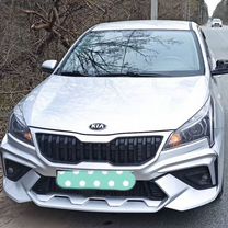 Бампер на kia rio 4 в сборе под небольшой ремонт