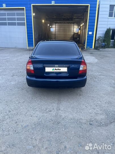 Hyundai Accent 1.5 МТ, 2007, 213 000 км