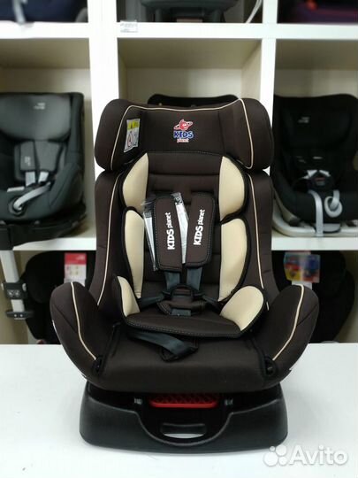 Автокресло 0-25кг Kids Planet Galactic коричневый