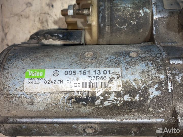 Mercedes Vito W639 стартер M646 2.2