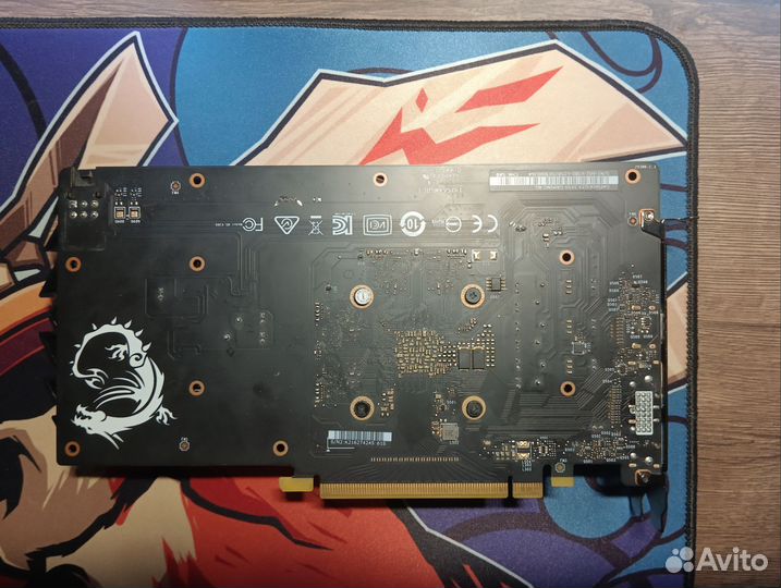 Видеокарта msi gtx1650 4gb