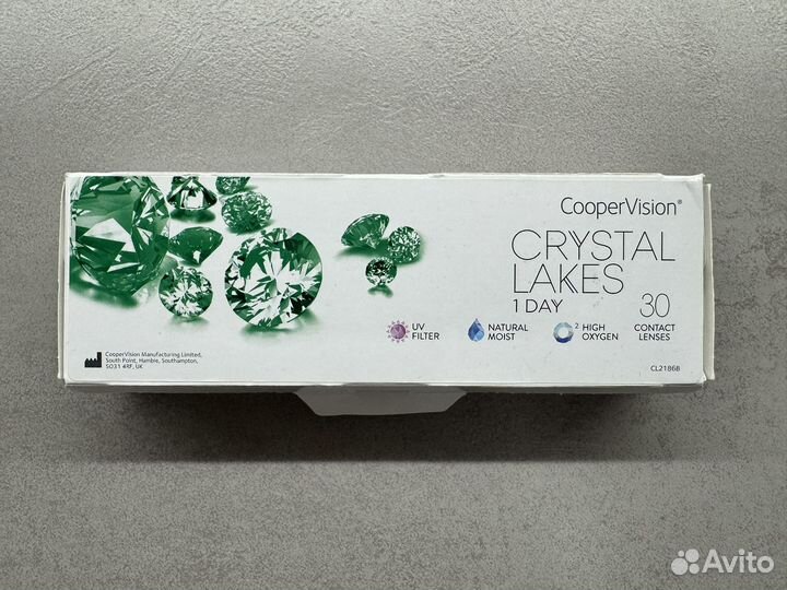 Линзы CooperVision Crystal Lakes -2.00