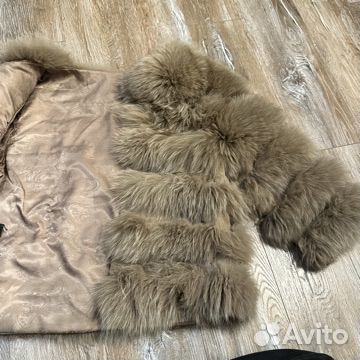 Шуба из песца автоледи