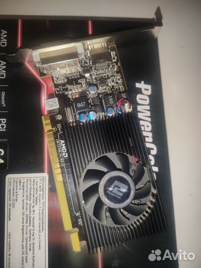 Видеокарта r7 240 PowerColor