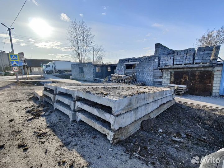 Плиты перекрытия п- образные усиленные