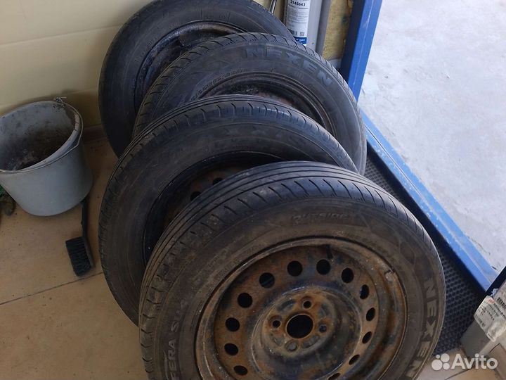 Колеса в сборе r15 на kia rio бу