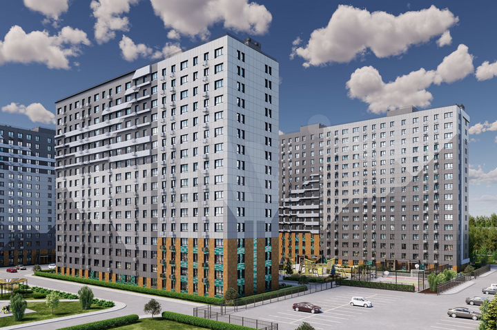 1-к. квартира, 37,8 м², 13/16 эт.