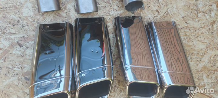 Насадки на выхлоп range rover vogue L405 2013+ SVO