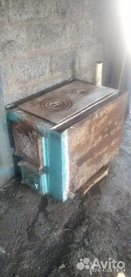 Продам котел на твёрдом топливе