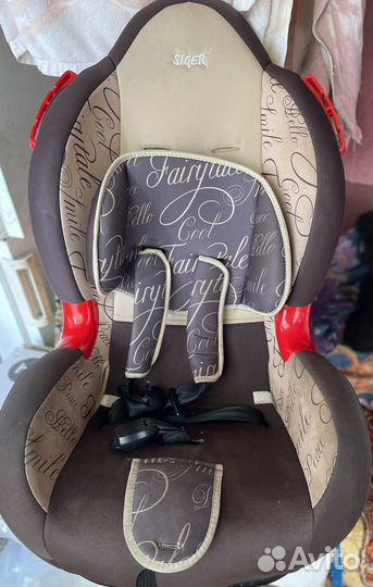 Автокресло (ууд) Siger «Кокон» цвет: сказка