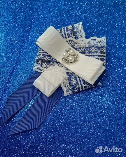 Школьные банты + Галстук-брошь