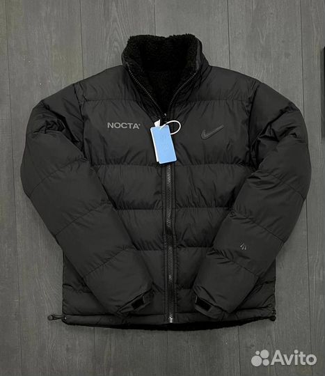 Куртка nike барашка двухсторонняя