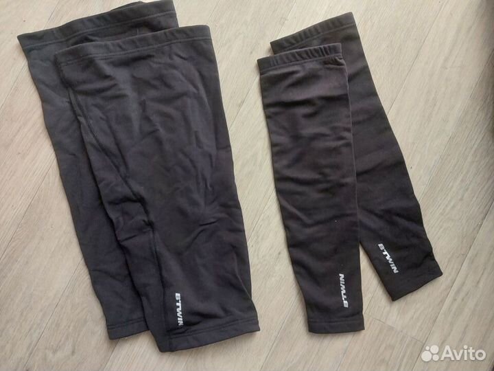 Велорукава, велоштанины B'Twin Декатлон