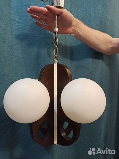 Светильник подвесной чсср винтаж