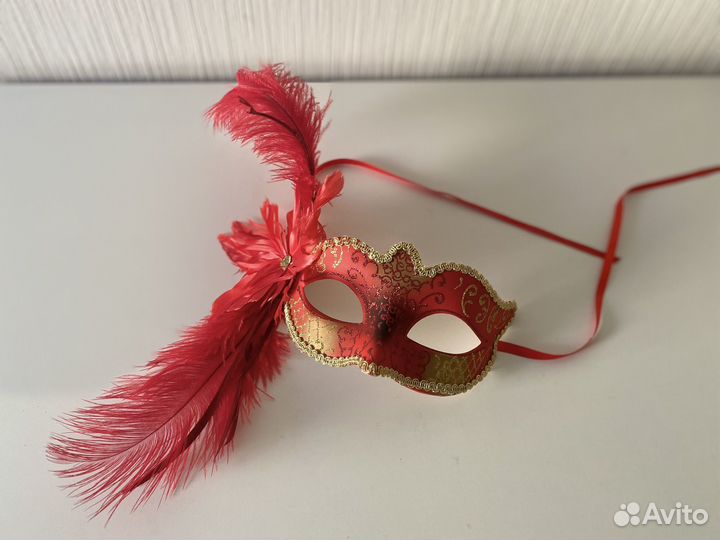 Маска карнавальная венецианская Италия