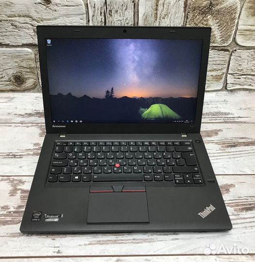Ноутбук Lenovo ThinkPad T450 i5 8Gb SSD 180Gb