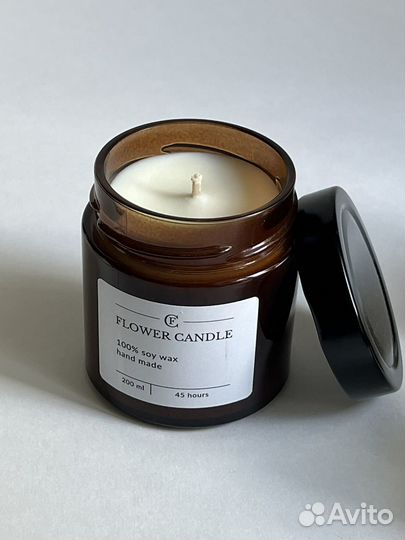 Свечи контейнерные. Свечи декоративные. С ароматом