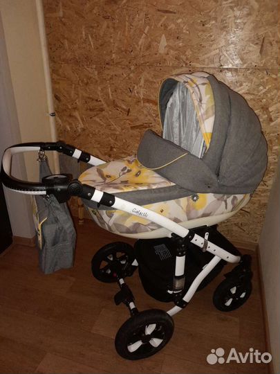 Коляска 2 в 1 adamex galactic