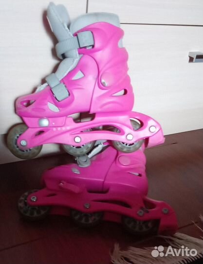Роликовые коньки детские раздвижные