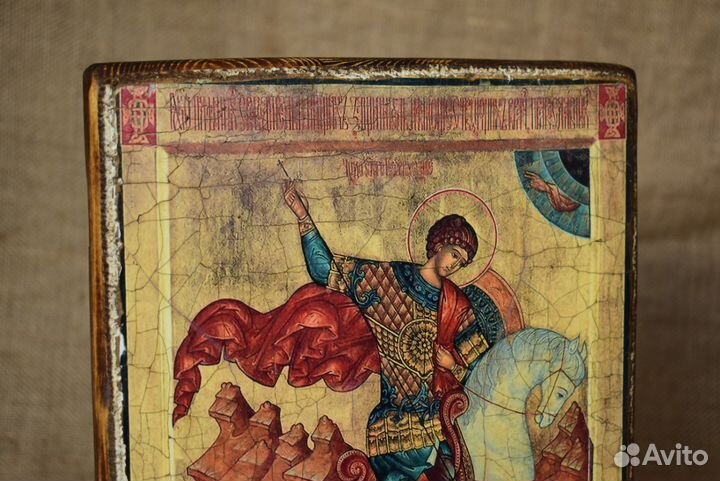 Икона деревянная 