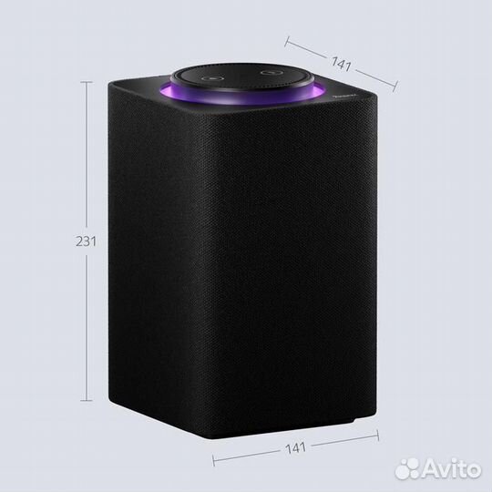 Умная колонка Яндекс.Станция Макс с Zigbee, черный