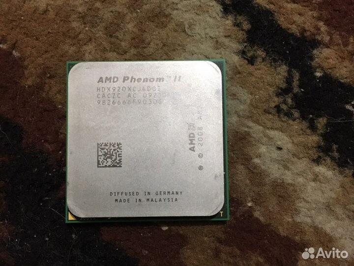 Процессор amd phenom ii x4