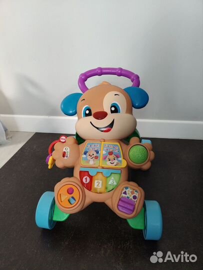 Ходунки каталка fisher price щенок