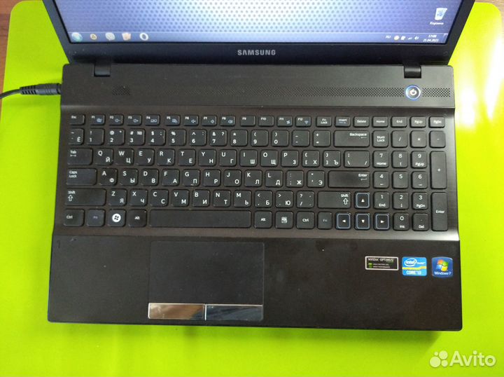 Ноутбук Samsung np300v5a на SSD + HDD