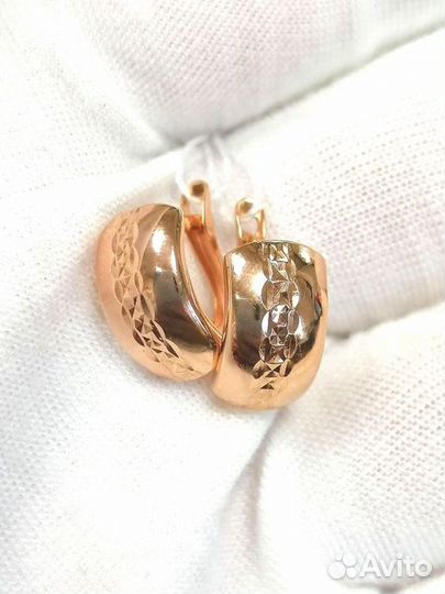 Серьги Золото