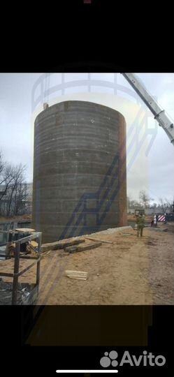 Резервуар Горизонтальный Стальной ргсп-139 м3