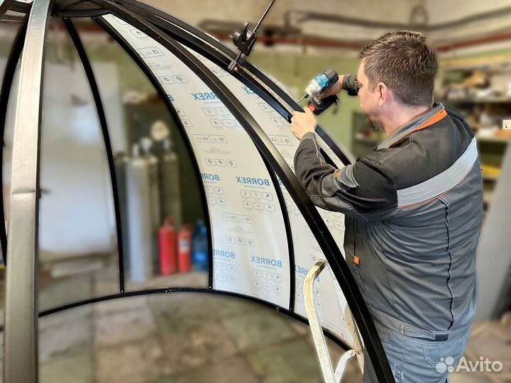 Купольная беседка для глэмпинга