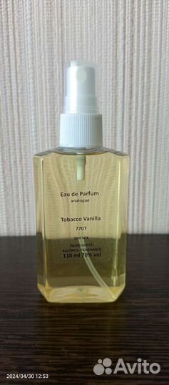Туалетная вода Tobacco Vanilla