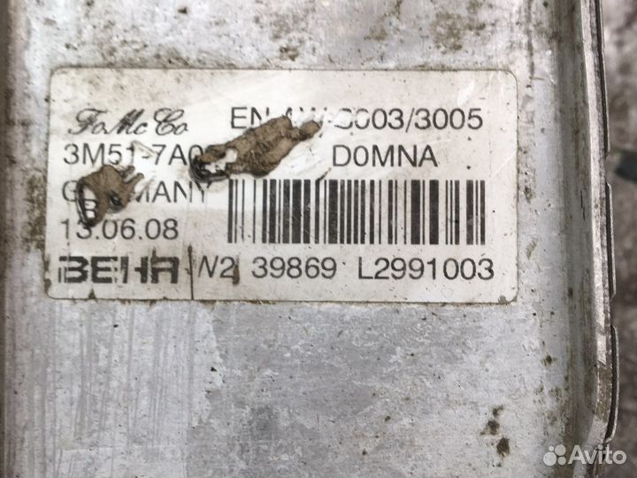 Теплообменник Вольво с30