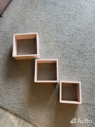 Полка настенная деревянная