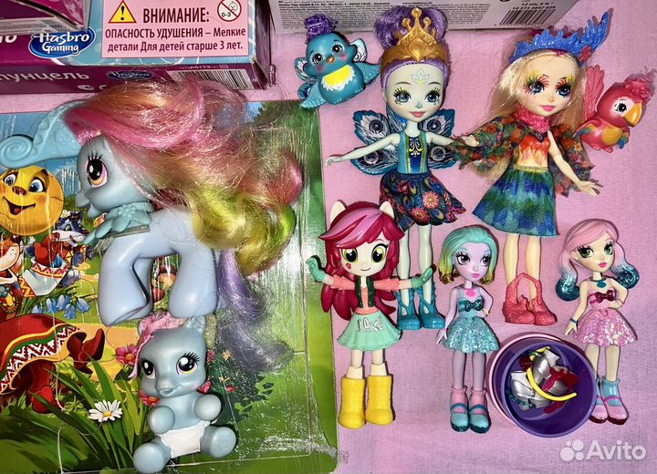 Игрушки пакетом и по отдельности