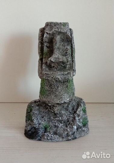 Статуи Моаи Острова Пасхи для аквариума