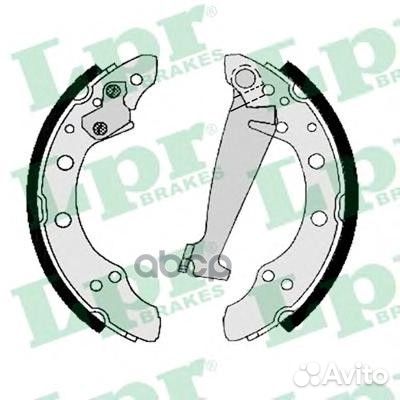 Колодки торм.бар.audi A2/VW G2/G3/passat/polo/S