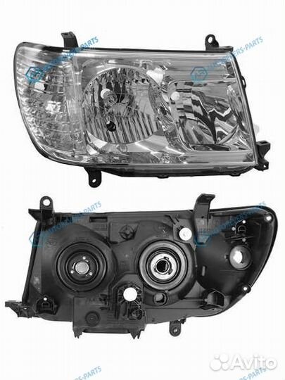81130-60B11 Фара 60-112 toyota land cruiser 100 05