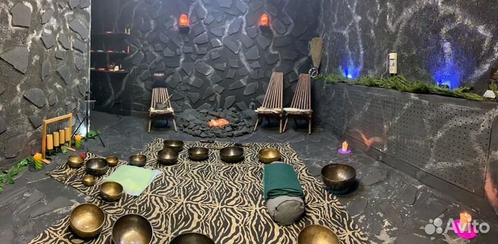 Массаж тибетскими поющими чашами