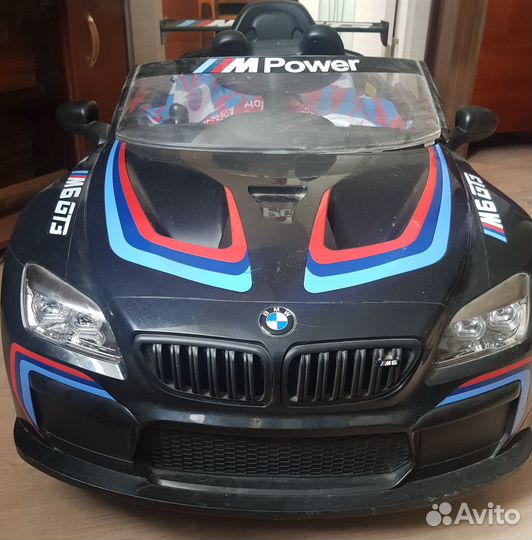Детский электромобиль BMW M6 GT3