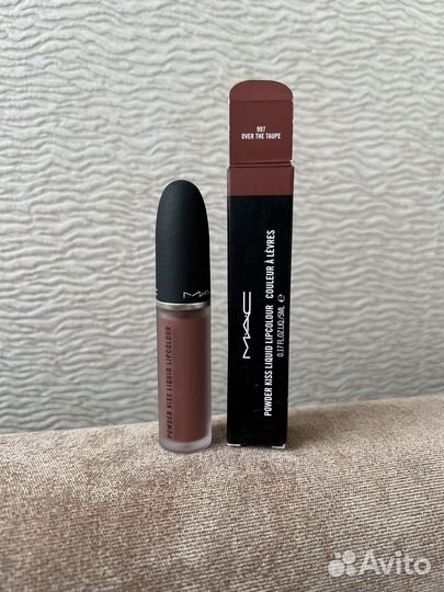 Новая жидкая матовая помада Mac 997 over the taupe