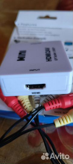 Переходник-конвертер hdmi на AV (RCA)