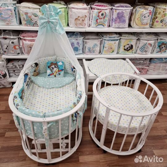 Бортики постельное белье в кроватку