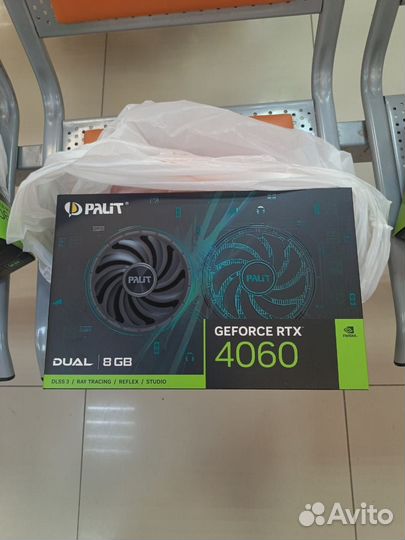Видеокарта Palit nvidia GeForce RTX 4060 DUAl