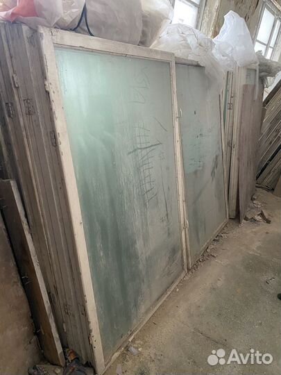 Деревянные оконные рамы бу