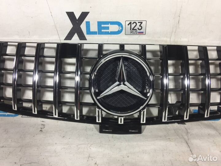 Решетка радиатора Mercedes ML166 W166 GT AMG