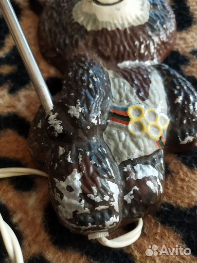 Светильник олимпийский мишка