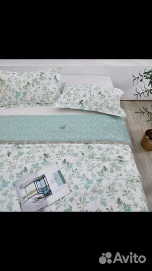 Постельное белье сатин евро