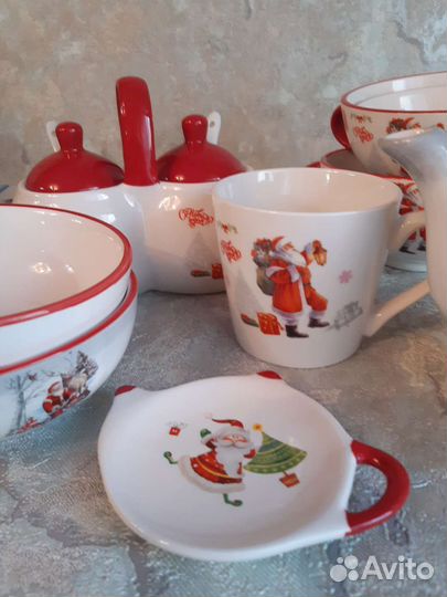 Новогодняя посуда Domiani